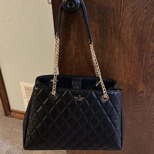 Kate spade Carey quilted black bag
